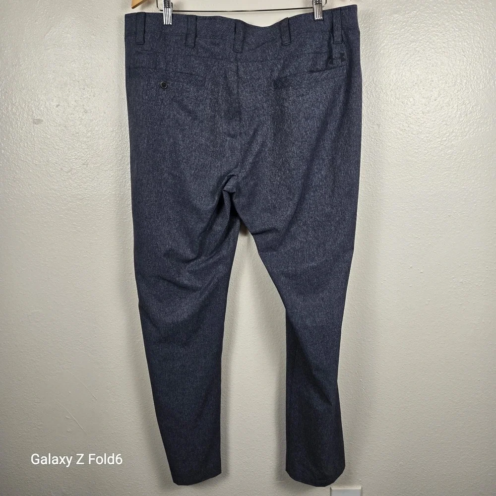 Under Armour Performance Pants Gray 40x32 Moisture-Wicking‎ Stretch Mens
